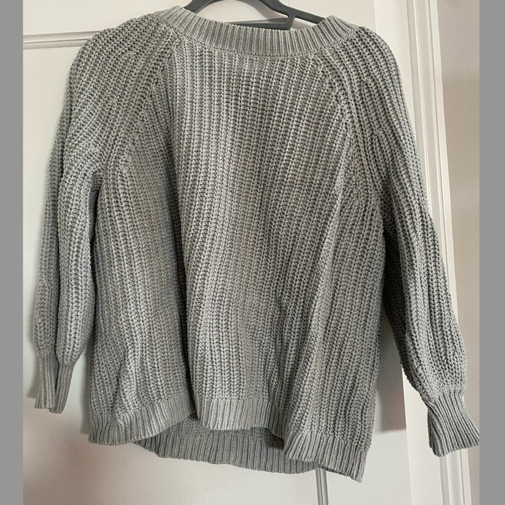 Light Grey Sweater Crewneck